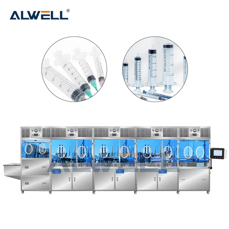 Machine de remplissage préremplie emboîtée pharmaceutique de seringue avec la haute précision